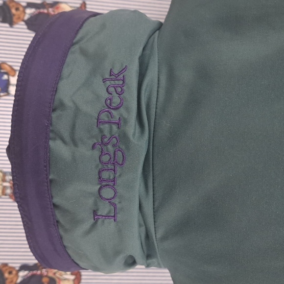 Vintage Columbia Long Peak Women's MD green 3-in1 fleece-lined ski wonter coat - Picture 6 of 11